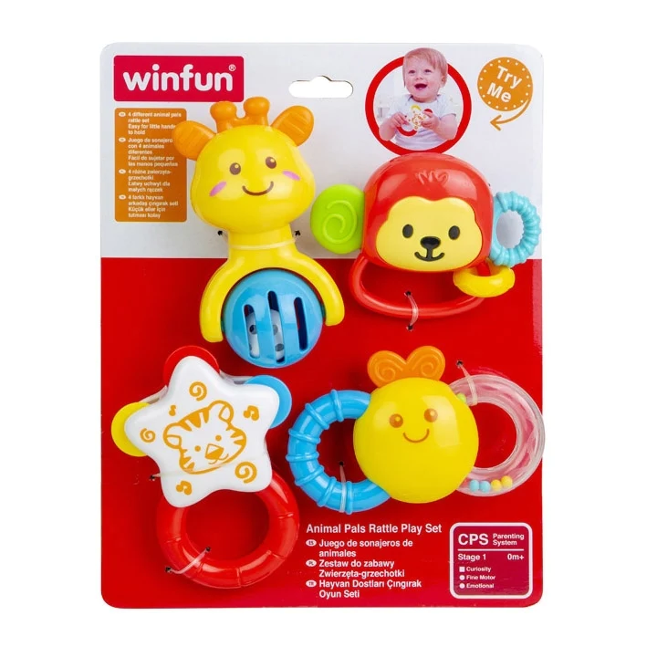 Winfun Animal Rattles - 0634