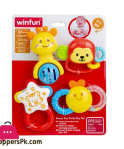 Winfun ANIMAL RATTLES - 0634