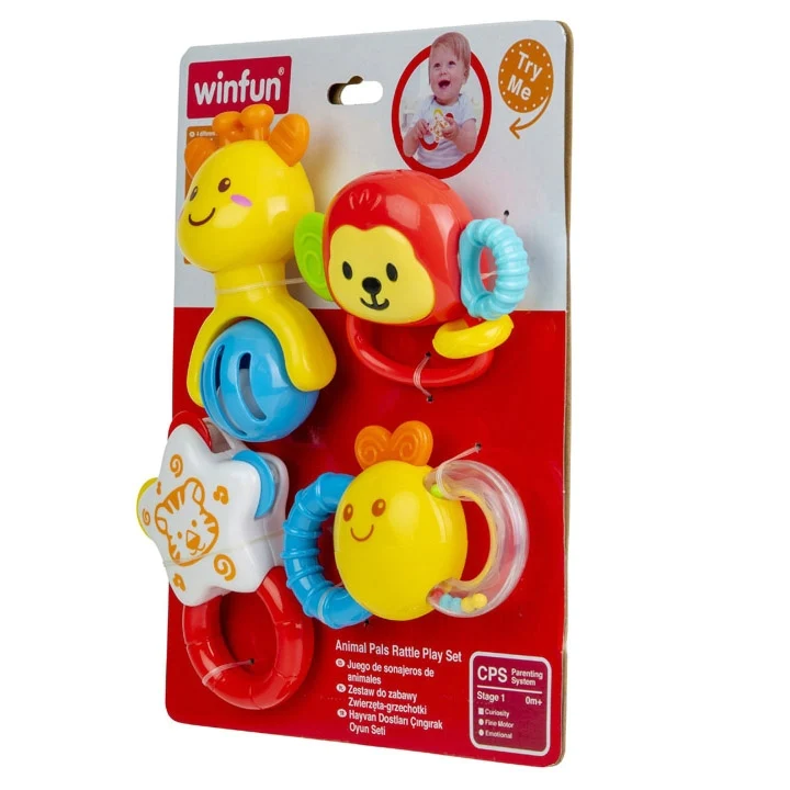 Winfun Animal Rattles - 0634