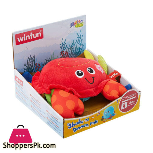 Winfun-Baby Toy Shake N Dance Crab It Soft - 0155