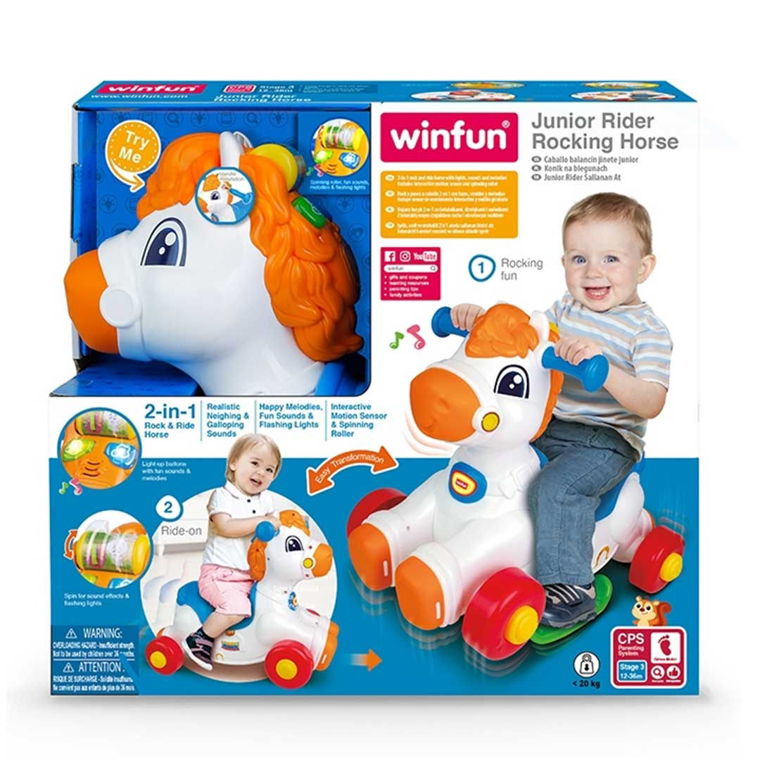 Winfun - Junior Rider Rocking Horse - 0760