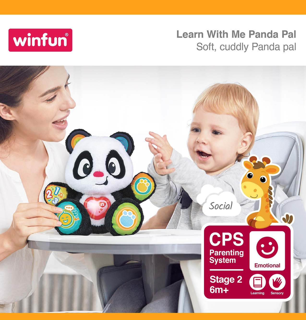 Winfun - Learn With Me Panda Pal - 0797