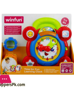 Winfun Time for Fun Learning Clock - 0675