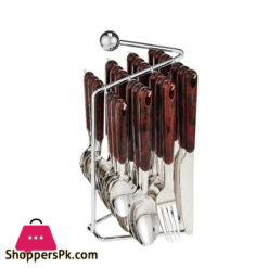 Winsor Walnut Cutlery Set of 24 - WR28610W