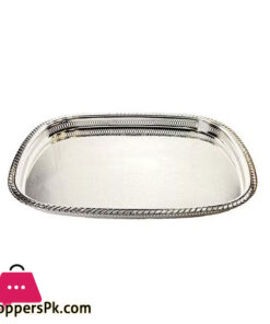 ZOLTEN Silver Plated Large Size Rectangle Tray - ZL2013648