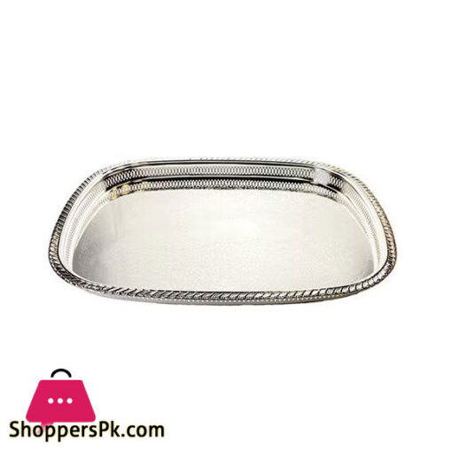 ZOLTEN Silver Plated Large Size Rectangle Tray - ZL2013648