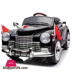 12V Ambassador Electric Kids Ride On Retro Car Rc Wmusic Lights