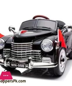 12V Ambassador Electric Kids Ride On Retro Car Rc W/Music &Amp; Lights 9 12V Ambassador Electric Kids Ride On Retro Car Rc Wmusic Lights