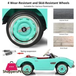 12V Bmw 507 Licensed Electric Kids Ride On Retro Car Rc Wmusic Lights