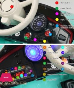 12V Bmw 507 Licensed Electric Kids Ride On Retro Car Rc W/Music &Amp; Lights 13 12V Bmw 507 Licensed Electric Kids Ride On Retro Car Rc Wmusic Lights