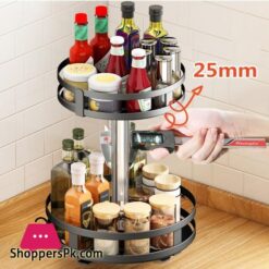 Kreativitt Drehbare Kche Gewrz Racks Wrze Flasche Sortierung Multifunktionale 23 Schicht Abnehmbaren Runde Lagerunghalter Gestelle