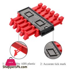 510 Zoll Unregelmige Konturen Messen Lichtbogen Lineal Kunststoff Messgert Kontur Profils Kala Schablone Fliesen Laminatmessgerte