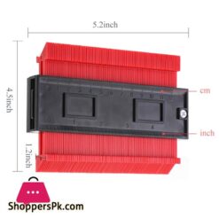 510 Zoll Unregelmige Konturen Messen Lichtbogen Lineal Kunststoff Messgert Kontur Profils Kala Schablone Fliesen Laminatmessgerte