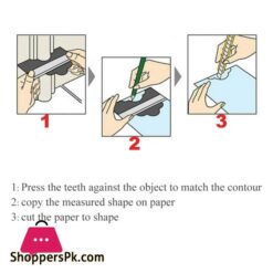 510 Zoll Unregelmige Konturen Messen Lichtbogen Lineal Kunststoff Messgert Kontur Profils Kala Schablone Fliesen Laminatmessgerte