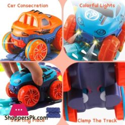 Anti-Gravity Race Car Tracks - Led Light Track Car - Race Track For Boys Car Toys For 5+ Year Old Girls And Boys 12 46 Pcs Anti Gravity Race Car Tracks Led Light Track Car Race Track For Boys Age 4 5 6 7 Easter Childrens Day Gifts For 5 10 Kids Car Toys For 5 Year Old Girls And Boys