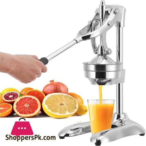 Moongiantgo Commercial Manual Juicer Hand Press Citrus Juicer Extractor Pomegranate Orange Lime Lemon Squeezer Fruit Juicer Machine
