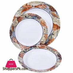 Corelle 18 Pcs Set Woodland Leaves Imp