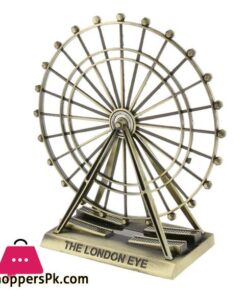 Vrt Decorative Metal London Eye Ferris Wheel Model Home Office Table Desk Top Ornaments Birthday Gift