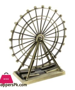 Vrt Decorative Metal London Eye Ferris Wheel Model Home Office Table Desk Top Ornaments Birthday Gift