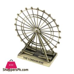 Vrt Decorative Metal London Eye Ferris Wheel Model Home Office Table Desk Top Ornaments Birthday Gift