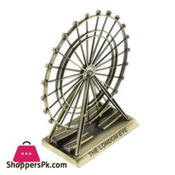 Vrt Decorative Metal London Eye Ferris Wheel Model Home Office Table Desk Top Ornaments Birthday Gift