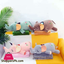 Elephant Pillow Baby Pillow Velvet Pillow Soft Infant Baby Pillow Prevent Flat Head Memory Foam Cushion Sleeping Support Wish