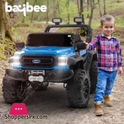 Ford Gladiator Rechargeable Battery Operated Jeep For Kids With Bluetooth Music Light Kids To Drive 2 To 10 Years Boy Girl 10 Baybee Gladiator Rechargeable Battery Operated Jeep For Kids Ride On Toy Kids Car With Bluetooth Music Light Baby Big Electric Jeep Battery Car For Kids To Drive 2 To 8 Years Boy Girl Blue