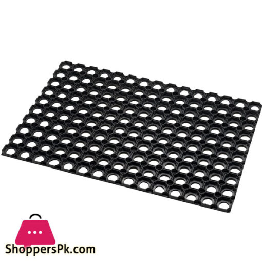Honeycomb Door Mat Heavy Duty 100% Rubber - 50 x 80cm