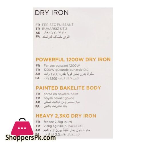 Kenwood Dry Iron 1200W DIM 40