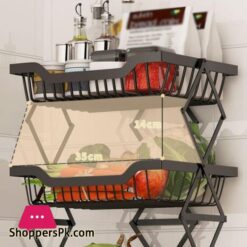 Kche Gewrz Flasche Rack Obst Gemse Rack Auf Rad Lagerung Stnder Warenkorb Trolley Bad Waschraum Regale Rack 345 Schichtenhalter Gestelle