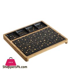 Steak Teller Mit Griff Holz Tablett Fr Home Holz Geschirr Western Restaurant Online Berhmtheit Abendessen Platte