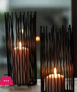 Nordic Christmas Glass Holders Table Vases Candles Valentines Day Candles Table Europe Modern Centro De Mesa Tealight Holder