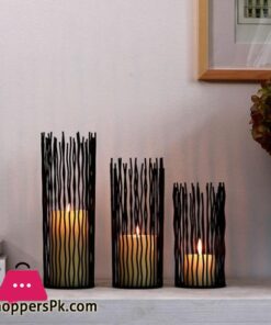 Nordic Christmas Glass Holders Table Vases Candles Valentines Day Candles Table Europe Modern Centro De Mesa Tealight Holder