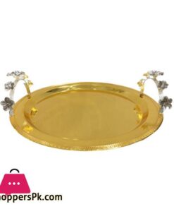 CD6141 Round Tray L G ORCHID 10c