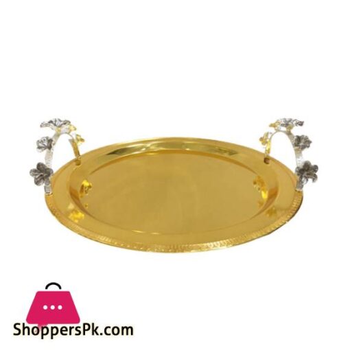 CD6141 Round Tray L G ORCHID 10c