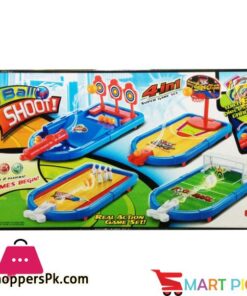 Smart Picks 4 In 1 Ball Shoot Action Game ( Ball Shoot, Bowling Set, Football And Basketball ) 6 Smart Picks 4 In 1 Ball Shoot Action Game Ball Shoot Bowling Set Football And Basketball