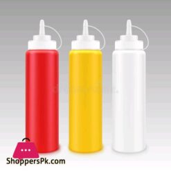 1 Pcs Plastic Squeeze Bottleketchup Dispencerhigh Quality Plastic