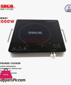 Sogo Electric StoveInfrared Cooker JPN 667 Silver