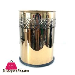 Waste Basket Gold Set Of 2