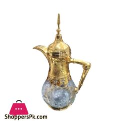 Unbreakable Coffee Pot 1600Ml Arabic Glass Teapot Gold For Restaurant – Sv-36 W/G2 5 Sv 36 Wg2 16L Water Jug 12C