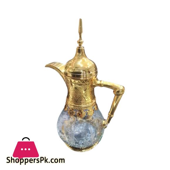 Unbreakable Coffee Pot 1600Ml Arabic Glass Teapot Gold For Restaurant – Sv-36 W/G2 4 Sv 36 Wg2 16L Water Jug 12C