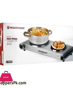West Point Deluxe Double Hot Plate WF 272