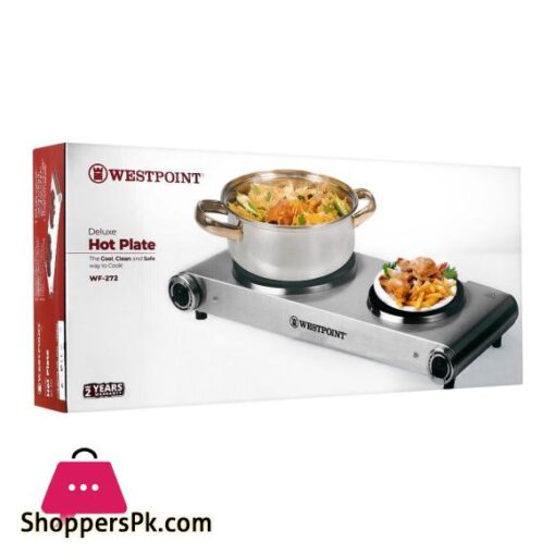 West Point Deluxe Double Hot Plate WF 272