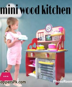 Wooden Kitchen Set 32 Pcs 8 Mini Wooden Kitchen Boys And Gilrs