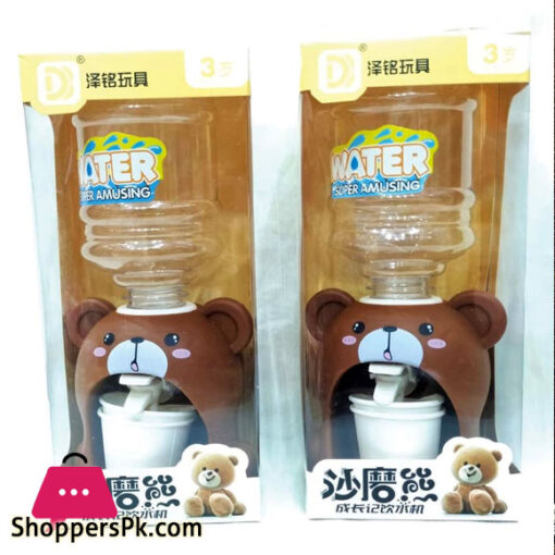 Bear Water Dispenser For Kids Kitchen Play Mini Water Kids Dispenser Drinking Toy For Kids
