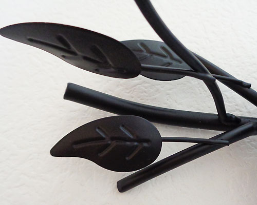 Candle Stand Small Bird Leaf Candle Holder Antique Style Shabby Stylish Cute Candle Stand Led With Iron Stand Amber Glass