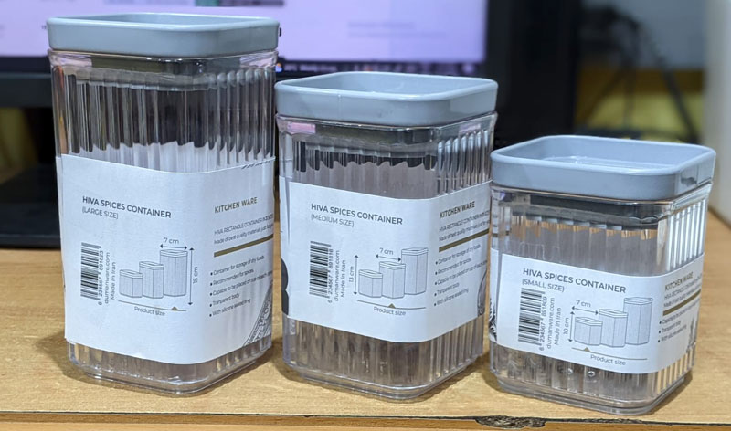 Duman Hiva Square Magic Set Of 3 - Iran Made 5 Duman Hiva Square Magic Set Of 3 - Iran Made