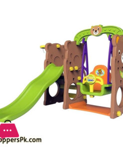 Infantes Bear Swing with Slide with Basketball Ring - CHD-161 - Korea Made