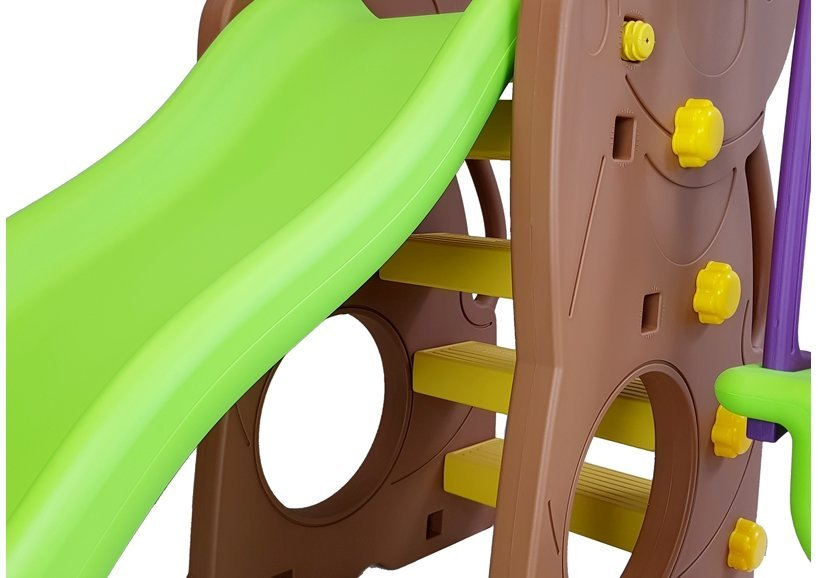 Infantes Bear Swing With Slide With Basketball Ring - Chd-161 - Korea Made