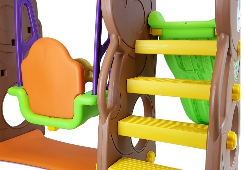 Infantes Bear Swing With Slide With Basketball Ring - Chd-161 - Korea Made